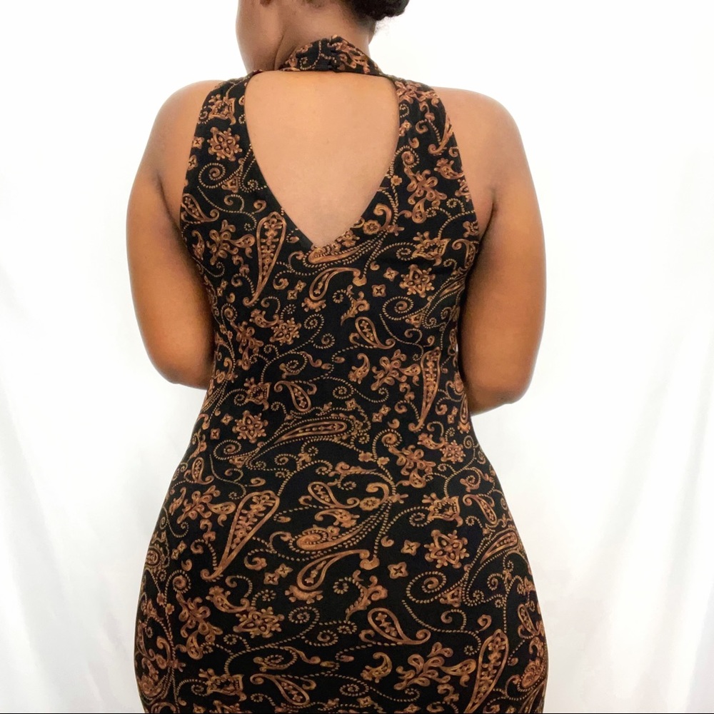 Vintage Jessica Howard Maxi Stretch Sundress - Picture 3 of 4
